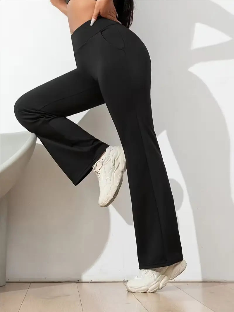 Stretchy Pants of Freedom: The Yoga Pants That Flare Like Your Inner Diva
