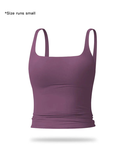 Ladies' Super Stretchy Sweat Shield: The "I Just Might Actually Work Out" Tank Top for Gym, Yoga, and Your Netflix Marathons!