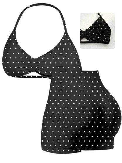Sassy Summer Yoga Gear: Twerk It Out Tank and Booty-Hugging Shorts for Running from Your Responsibilities!