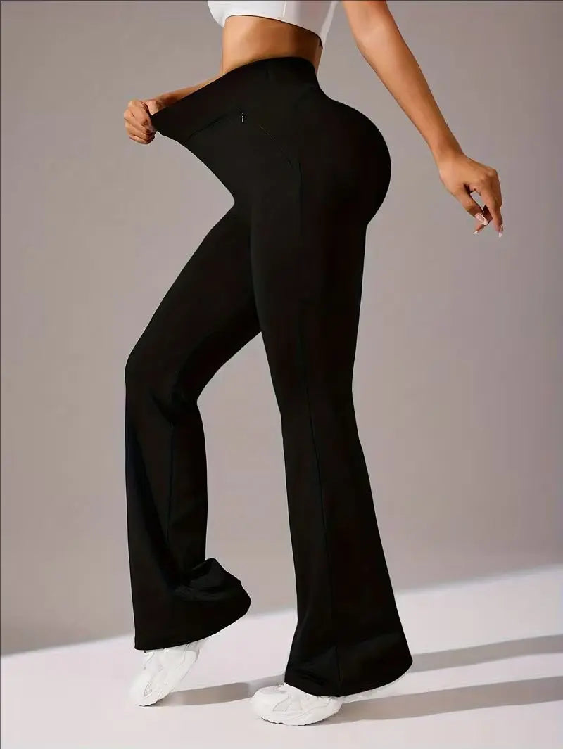 Stretchy Pants of Freedom: The Yoga Pants That Flare Like Your Inner Diva