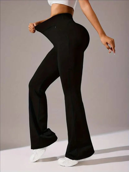 Stretchy Pants of Freedom: The Yoga Pants That Flare Like Your Inner Diva