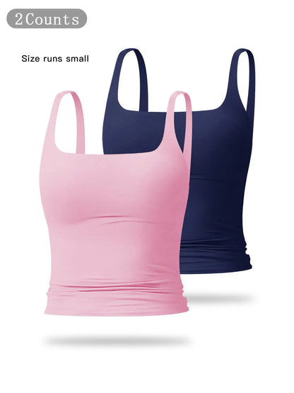 Ladies' Super Stretchy Sweat Shield: The "I Just Might Actually Work Out" Tank Top for Gym, Yoga, and Your Netflix Marathons!