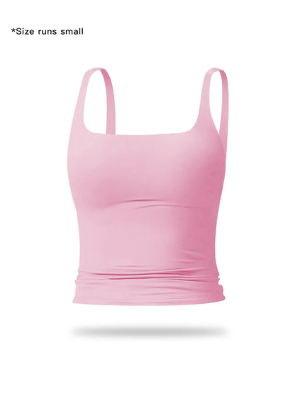Ladies' Super Stretchy Sweat Shield: The "I Just Might Actually Work Out" Tank Top for Gym, Yoga, and Your Netflix Marathons!