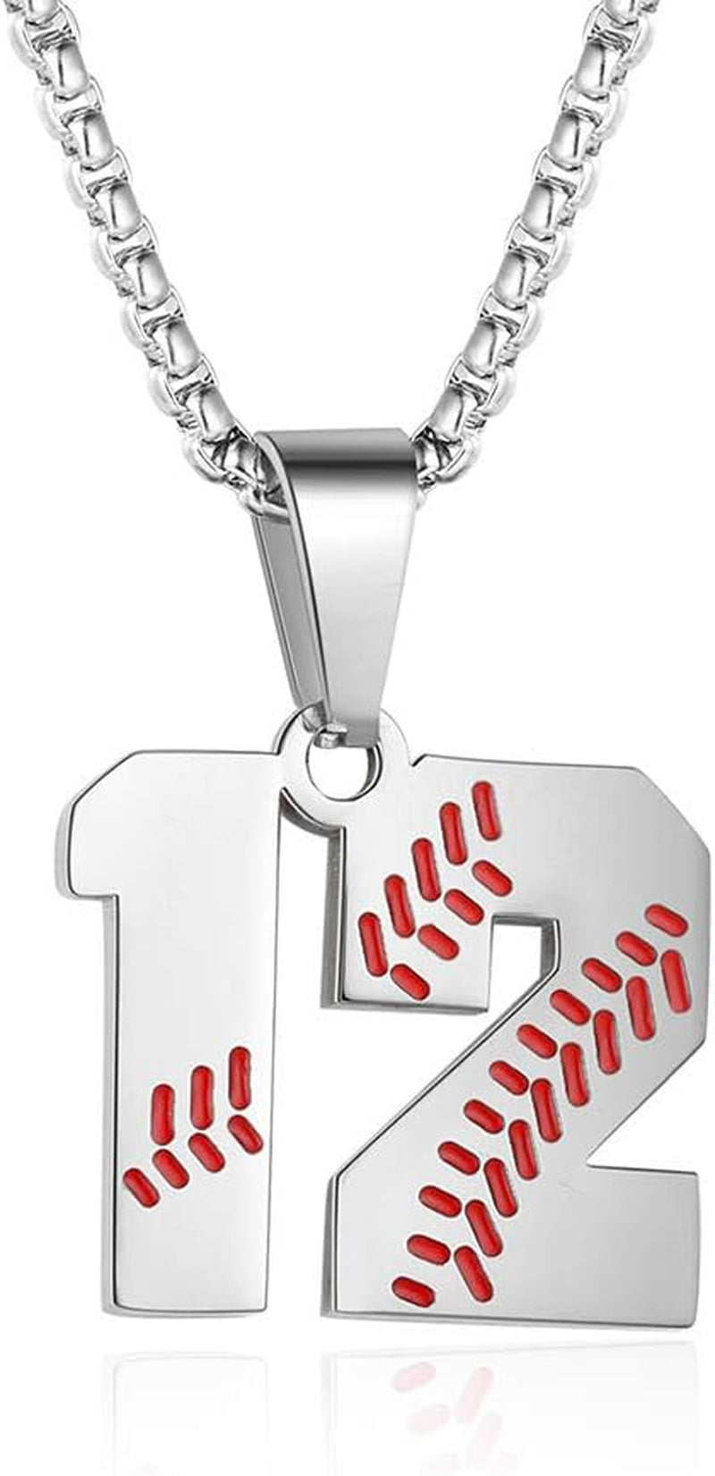 Batter Up Bling: The Jersey Number Necklace for Aspiring Home Run Heroes!