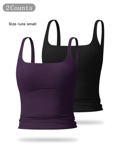 Ladies' Super Stretchy Sweat Shield: The "I Just Might Actually Work Out" Tank Top for Gym, Yoga, and Your Netflix Marathons!