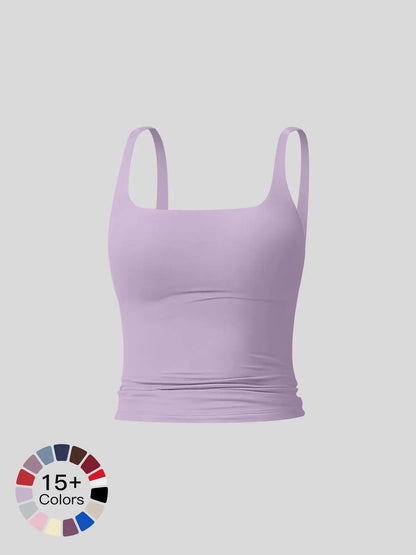 Ladies' Super Stretchy Sweat Shield: The "I Just Might Actually Work Out" Tank Top for Gym, Yoga, and Your Netflix Marathons!