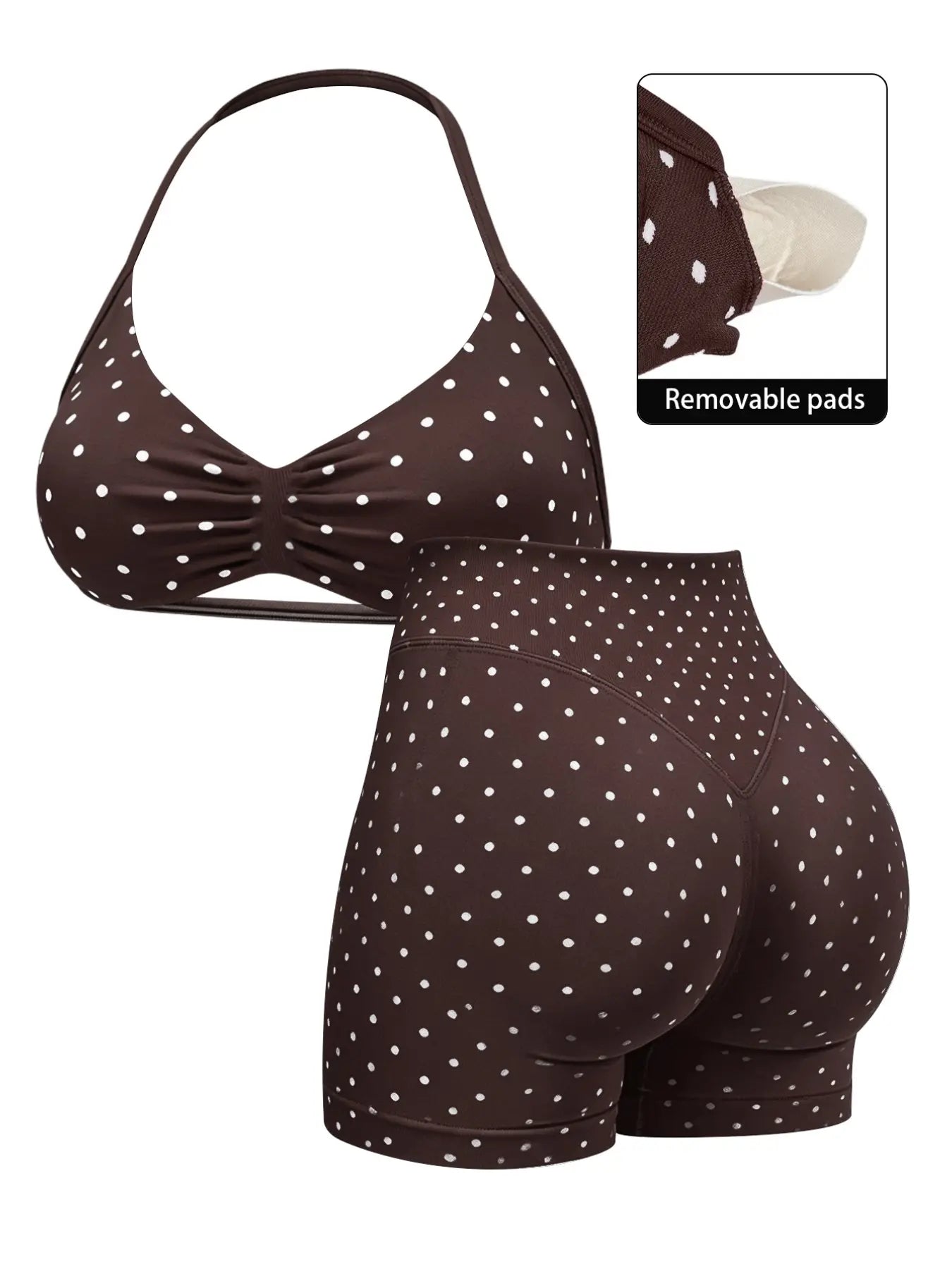 Sassy Summer Yoga Gear: Twerk It Out Tank and Booty-Hugging Shorts for Running from Your Responsibilities!