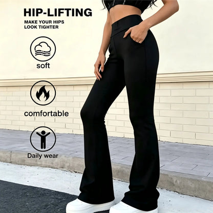 Stretchy Pants of Freedom: The Yoga Pants That Flare Like Your Inner Diva