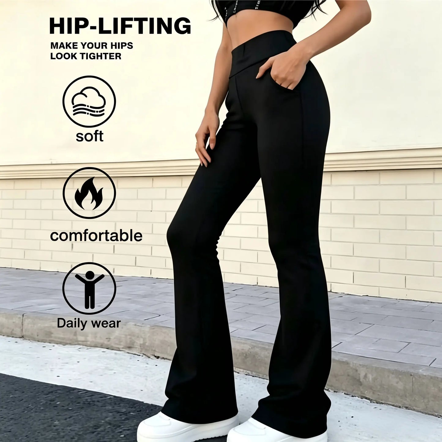 Stretchy Pants of Freedom: The Yoga Pants That Flare Like Your Inner Diva