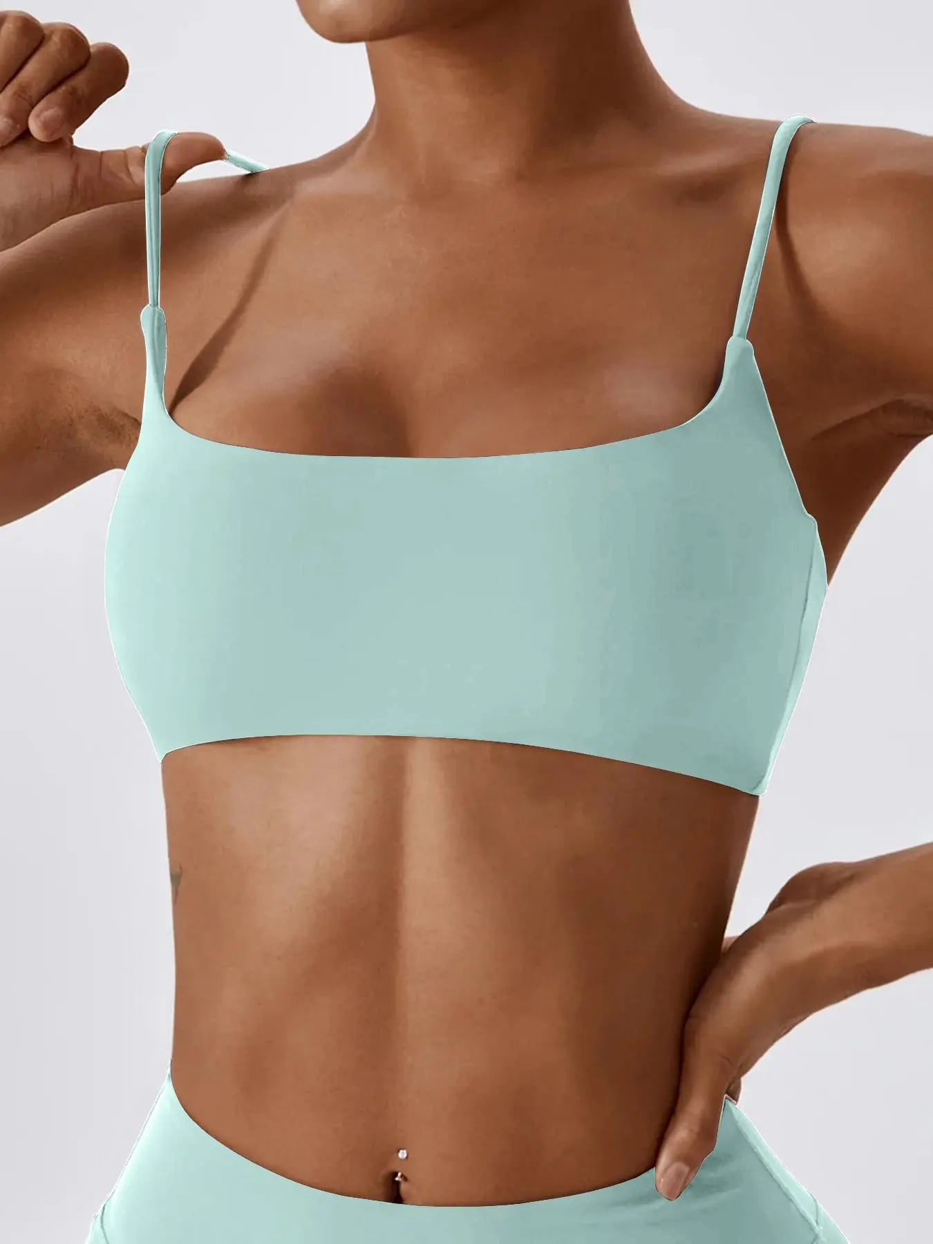 Gravity-Defying Lady-Armor: The Ultimate Strapless Wonder-Bra for Zen Stretch and Gym Shenanigans!